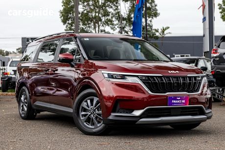 Red 2023 Kia Carnival Wagon S