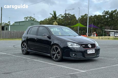 Black 2008 Volkswagen Golf Hatchback Gti