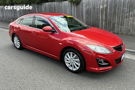 Red 2010 Mazda 6 Hatchback Classic