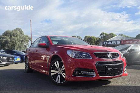 Red 2015 Holden Commodore Sedan Sv6 Storm