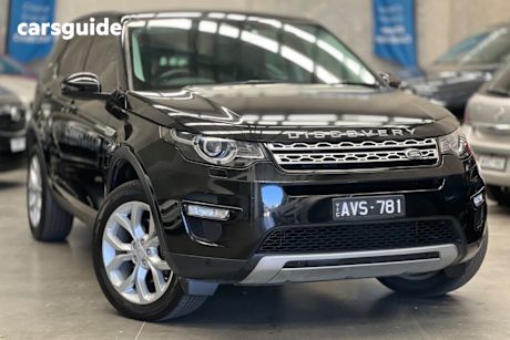 Black 2017 Land Rover Discovery Sport Wagon Td4 (110Kw) Hse 5 Seat