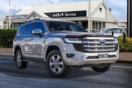 Silver 2021 Toyota Landcruiser Wagon Lc300 Sahara (4X4)