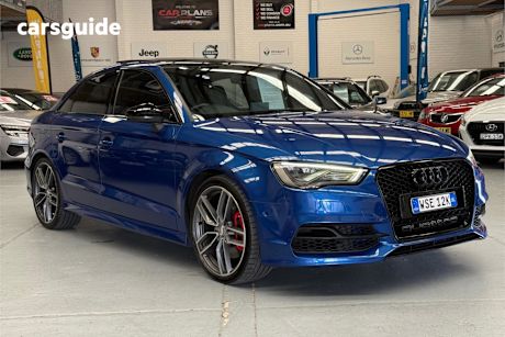 Blue 2015 Audi S3 Sedan 2.0 Tfsi Quattro