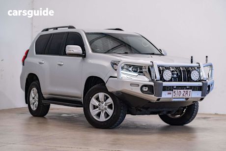 Silver 2020 Toyota Landcruiser Prado Wagon Gxl