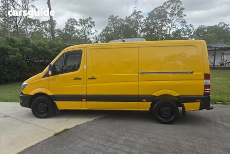Yellow 2016 Mercedes-Benz Sprinter Commercial