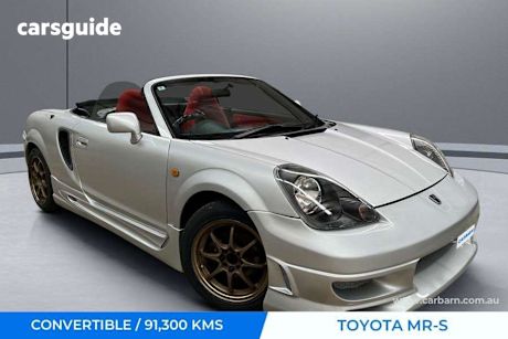 Silver 2000 Toyota MR-S Convertible S EDITION