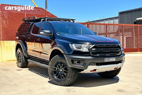 Black 2021 Ford Ranger Double Cab Pick Up Raptor 2.0 (4X4)