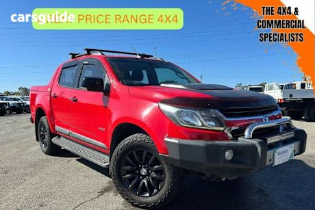 Red 2016 Holden Colorado Crew Cab Pickup Z71 (4X4)
