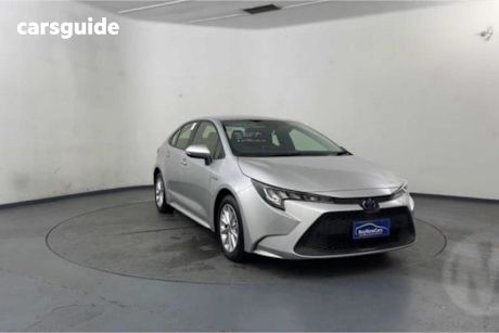 Silver 2021 Toyota Corolla Sedan Ascent Sport (Hybrid)