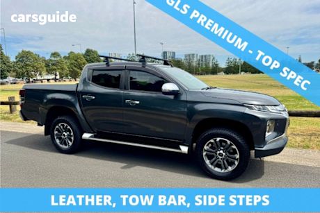 Grey 2019 Mitsubishi Triton Ute Tray GLS PREMIUM (4X4) MR MY20
