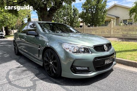 Grey 2016 Holden Commodore Sedan Ss Black Pack