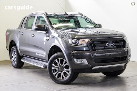 Grey 2017 Ford Ranger Dual Cab Pick-up Wildtrak 3.2 (4X4)