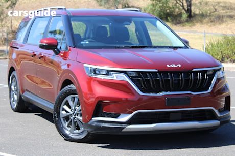 Red 2022 Kia Carnival Wagon S