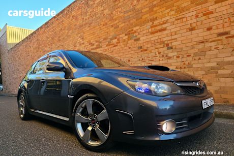 Grey 2009 Subaru Impreza Sedan WRX STI