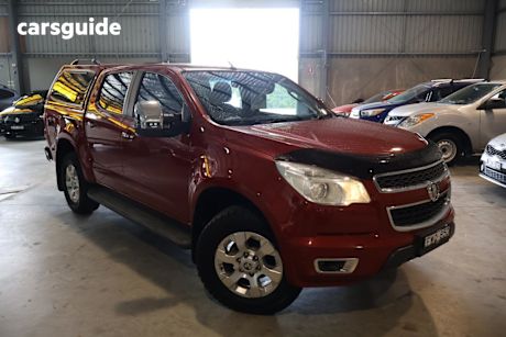 Red 2015 Holden Colorado Crew Cab Pickup Ltz (4X4)