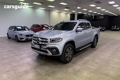 Silver 2018 Mercedes-Benz X250 Dual Cab Pick-up D Power (4Matic)