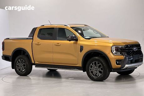 Yellow 2024 Ford Ranger Double Cab Pick Up Wildtrak 2.0 (4X4)