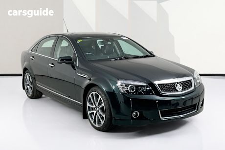 Green 2015 Holden Caprice Sedan V