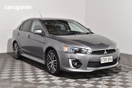 Grey 2016 Mitsubishi Lancer Sedan Gsr