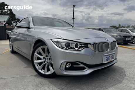 Silver 2014 BMW 420I Coupe Modern Line