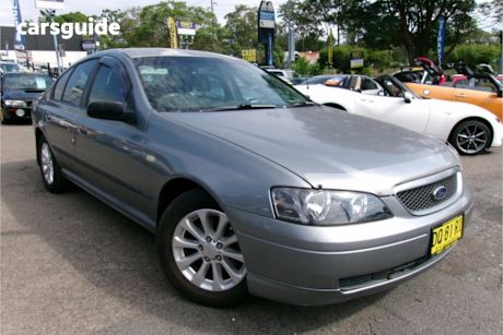 Silver 2003 Ford Falcon Sedan Xt