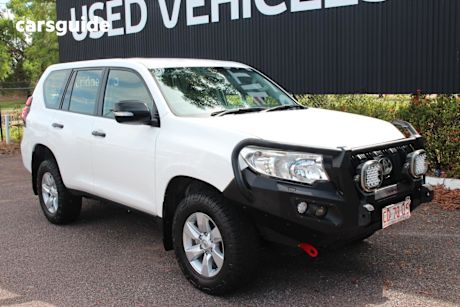 White 2019 Toyota Landcruiser Prado Wagon Gx (4X4)
