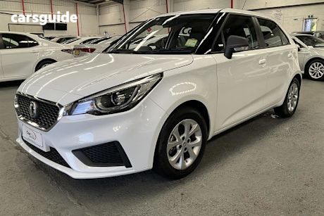 White 2024 MG MG3 Hatchback Excite