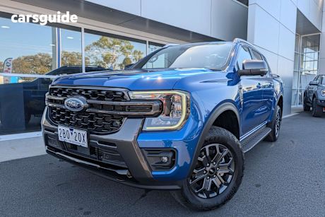 Blue 2025 Ford Ranger Double Cab Pick Up Wildtrak X 2.0 (4X4)