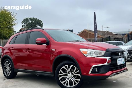 Red 2017 Mitsubishi ASX Wagon Ls (2Wd)