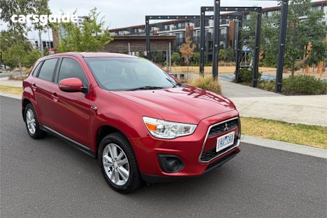 Red 2013 Mitsubishi ASX Wagon (2Wd)