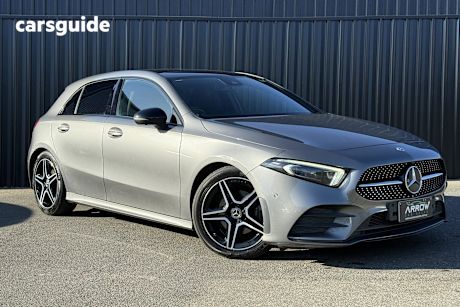 Grey 2019 Mercedes-Benz A180 Hatchback