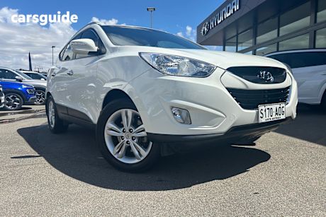 White 2011 Hyundai IX35 Wagon Elite (Awd)