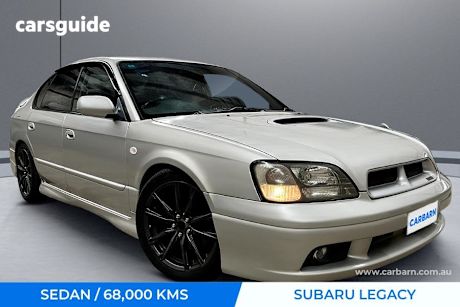 Silver 2000 Subaru Legacy Sedan B4 4HT 4WD RSK