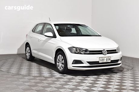 White 2018 Volkswagen Polo Hatchback 70Tsi Trendline