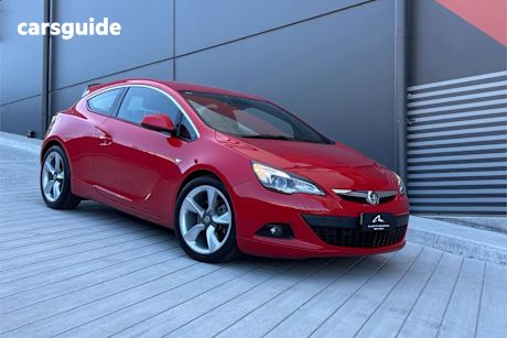 Red 2015 Holden Astra Hatchback Gtc Sport