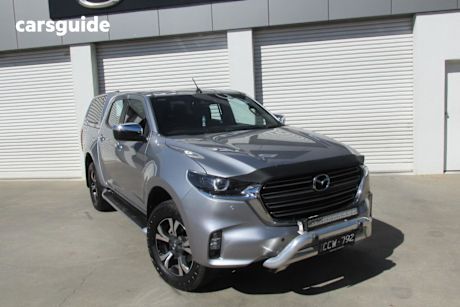 Silver 2022 Mazda BT-50 Dual Cab Pick-up Gt (4X4)