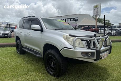 Silver 2010 Toyota Landcruiser Prado Wagon Gxl (4X4)