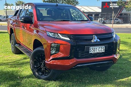 Orange 2022 Mitsubishi Triton Double Cab Pick Up Gsr (4X4)