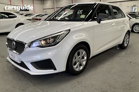 White 2024 MG MG3 Hatchback Excite