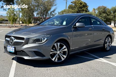 Grey 2013 Mercedes-Benz CLA200 Coupe