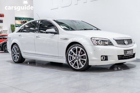White 2016 Holden Caprice Sedan V