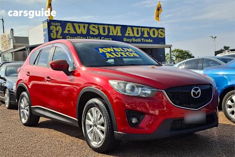 Red 2013 Mazda CX-5 Wagon Maxx Sport (4X4)