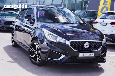 Black 2023 MG MG3 Hatchback Excite (With Navigation)