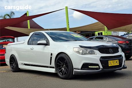 White 2014 Holden UTE Utility Sv6