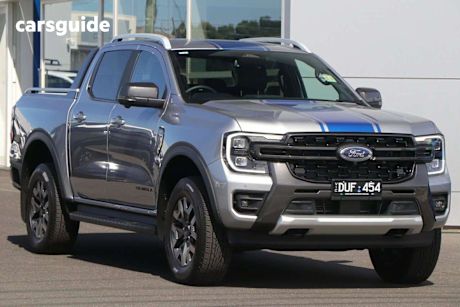 Silver 2025 Ford Ranger Double Cab Pick Up Phev Wildtrak (4X4)