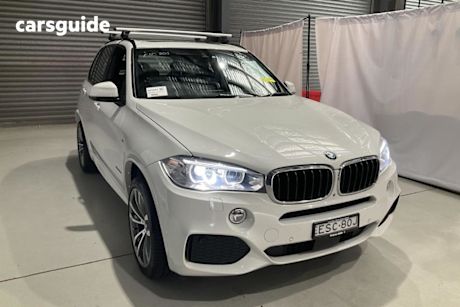 White 2017 BMW X5 Wagon Xdrive 30D