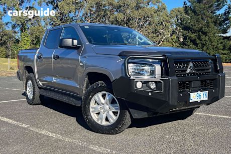 Silver 2024 Mitsubishi Triton Double Cab Pick Up Glx+ (4X4)