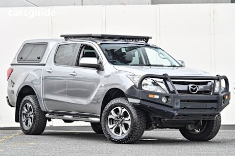 Silver 2017 Mazda BT-50 Dual Cab Utility Xtr (4X4)