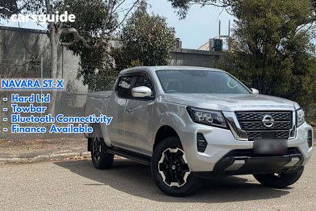 Silver 2023 Nissan Navara Dual Cab Pick-up St-X (4X2) Leather/Sunroof