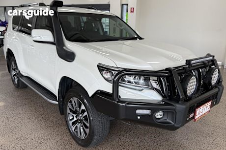 White 2022 Toyota Landcruiser Prado Wagon Vx